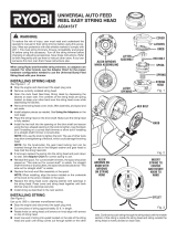Ryobi Trimmer AC04151T Manual de usuario