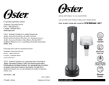 Oster Metallic Red Electric Wine Opener plus Wine Aerator Manual de usuario