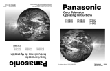 Panasonic CT-F3442L Manual de usuario