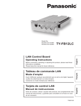 Panasonic TY-FB12LC Manual de usuario