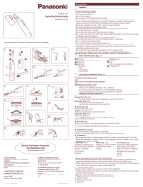 Panasonic Pedicure Spa ES2502 Manual de usuario