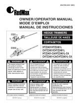 RedMax Trimmer CHTZ2401-CA Manual de usuario