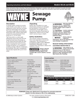 Wayne SEL40 Manual de usuario