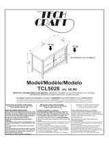 Tech Craft TV Mount TCL5028 Manual de usuario
