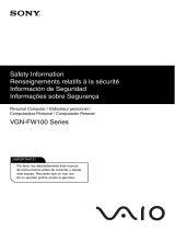 Sony VGN-FW140AE El manual del propietario