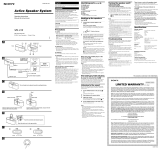 Sony SRS-U10 El manual del propietario