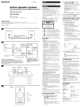 Sony SRS-ZP1000 Instrucciones de operación