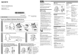 Sony MDR-XB450BV Instrucciones de operación