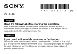Sony PHA-1A El manual del propietario