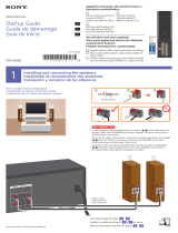 Sony STR-DH190 Guía de inicio rápido