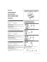 Sony STR-DH510 Guía de inicio rápido