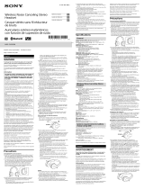 Sony MDR-ZX550BN Manual de usuario