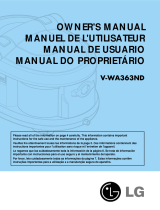 LG V-WA363ND El manual del propietario