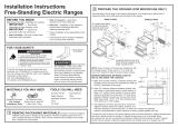 GE PB960TJWW Guía de instalación