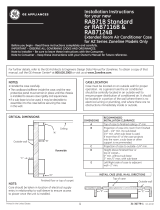 GE Appliances RAB7120B Guía de instalación