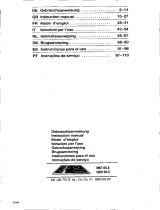 Bosch NKE651E/01 Manual de usuario