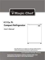 Magic Chef HMTR450SE El manual del propietario