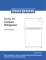 Norpole NPDR340STE Manual de usuario