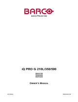 Barco iQ Pro G200L Guía del usuario