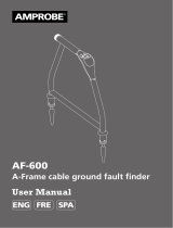 Amprobe AF-600 A-Frame Manual de usuario