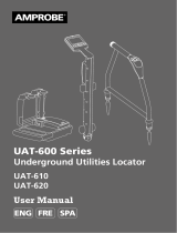 Fluke Amprobe UAT-610 Underground Utilities Locator Kit Manual de usuario