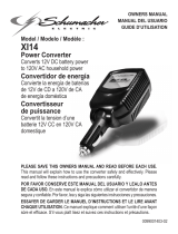 Schumacher Electric XI14 El manual del propietario