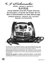 Schumacher Electric SJ1332 Manual de usuario