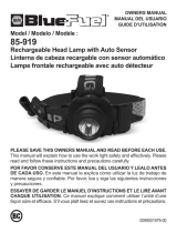 Napa 85-919 Rechargeable Head Lamp with Auto Sensor El manual del propietario