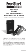 Schumacher EverStart SL097 Jump Starter/Power Pack El manual del propietario