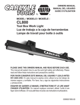 Schumacher CL800 Tool Box Work Light El manual del propietario