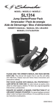 Schumacher SL1314 600 Peak Amp Lithium Ion Jump Starter/ Power Pack El manual del propietario