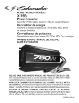 Schumacher Electric XI75B Power Converter El manual del propietario