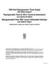 Schumacher Electric INC100 100A Flash Reprogrammer/Power Supply with Battery Support El manual del propietario