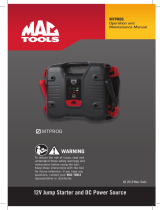Schumacher Mac Tools MTPROG 12V Jump Starter and DC Power Source El manual del propietario