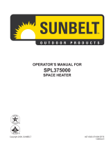 Sunbelt SPL375000 El manual del propietario
