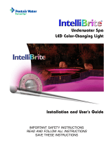 Pentair Water IntelliBrite® 5G Color LED Pool Lights El manual del propietario
