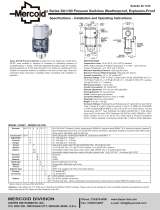 Dwyer Series SA1100 Manual de usuario