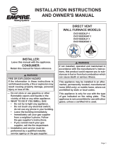 Empire Heating Systems DV210SGXNAT-1 El manual del propietario