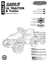 Peg Perego Case IH Lil Tractor & Trailer Manual de usuario