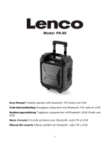 Lenco PA-60 Manual de usuario