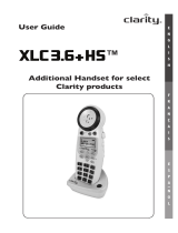 Clarity XLC3.6 HS Guía del usuario