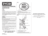 Ryobi P320 El manual del propietario