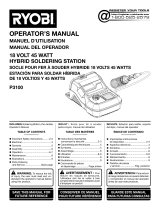 Ryobi P3100-A126FC2 El manual del propietario