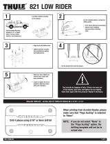 Thule Low Rider Manual de usuario