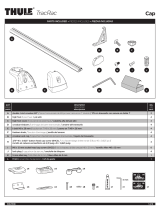 Thule TracRac Cap Manual de usuario