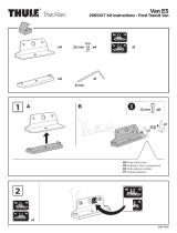 Thule TracRac Van ES (Ford Transit 14- ) Instrucciones de operación