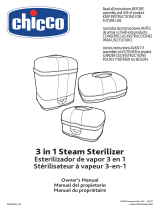 Chicco 3-in-1 Modular Sterilizer Manual de usuario