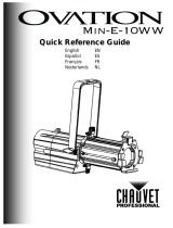 Chauvet Min-E-10WW Guia de referencia