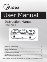 Midea M3SC1715-B El manual del propietario