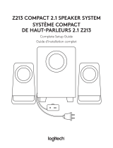 Logitech Multimedia Speakers Z213 Guía de instalación